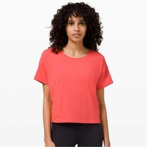 Lululemon cates tee - pink punch (8)